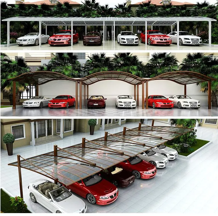 Flat Pack Carport Prefabricated Solar Carport