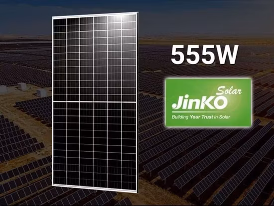 Chinesische Fabrik-Halbzellen-Solarmodul 500 W 550 W 600 W 650 W 700 W Mono-Solarpanel mit 25 Jahren Garantie für den Heim- und Industriegebrauch