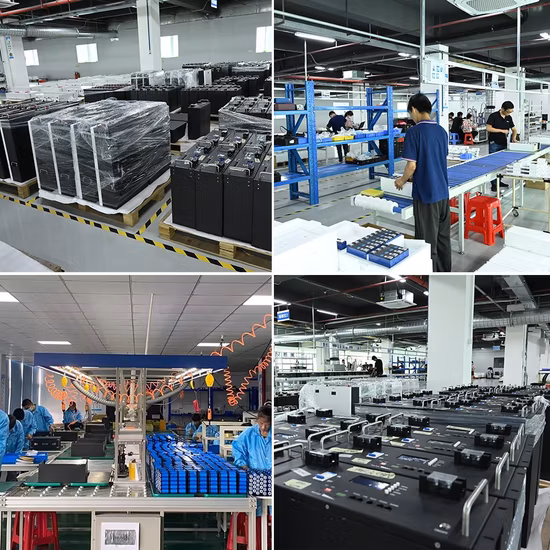 Lange Lebensdauer 6000 Zyklen 48 V/51,2 V LiFePO4 Lithium-Eisen-Akku Solarbatteriespeicher