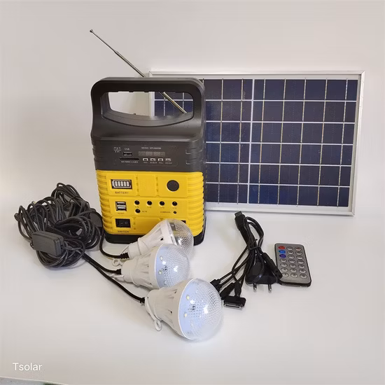 Radio mit Solarenergie-Heimsystem